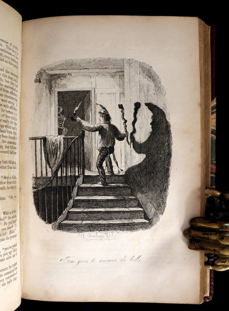 1849 Rare Sleepwalker Book - Sylvester Sound the SOMNAMBULIST by Henry Cockton. Illustrated.