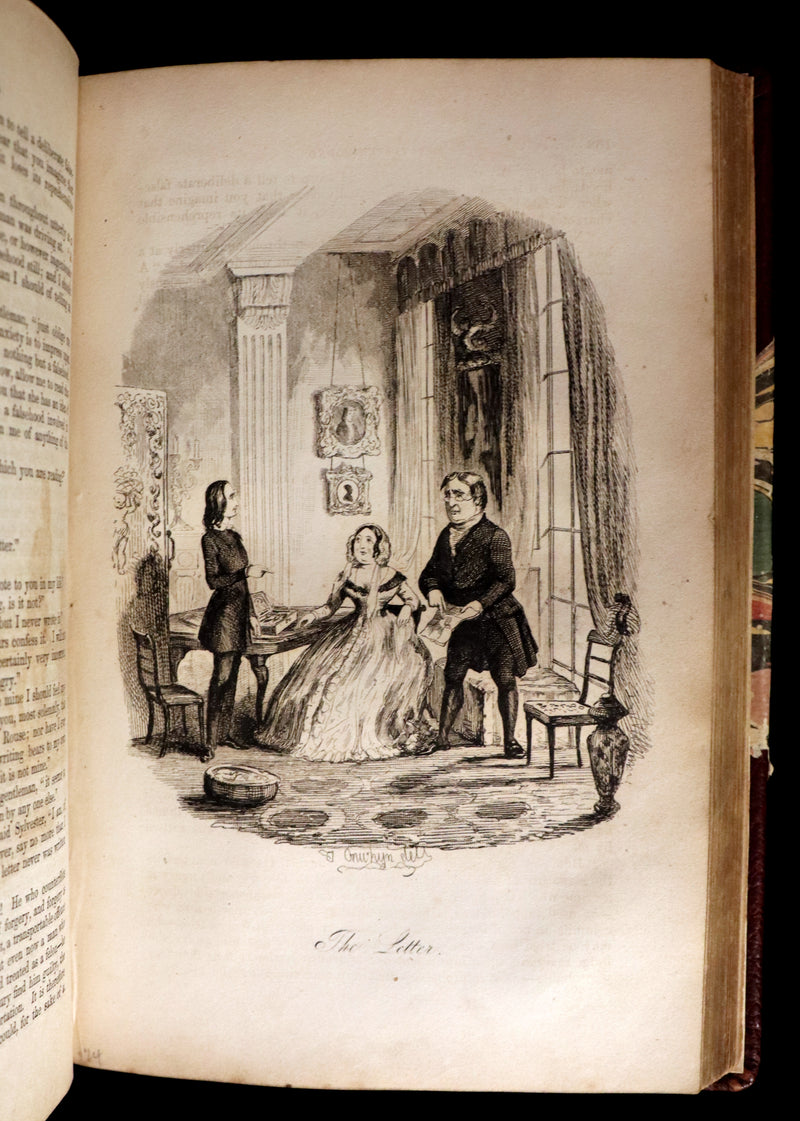 1849 Rare Sleepwalker Book - Sylvester Sound the SOMNAMBULIST by Henry Cockton. Illustrated.