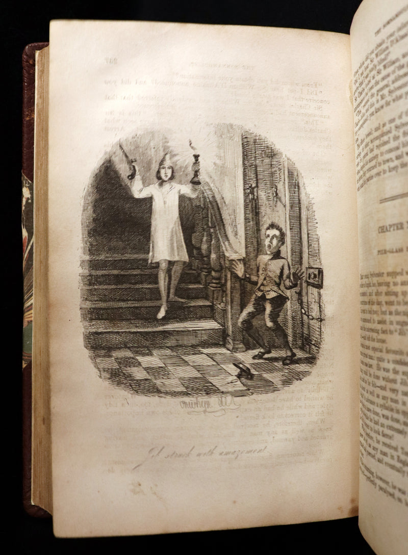1849 Rare Sleepwalker Book - Sylvester Sound the SOMNAMBULIST by Henry Cockton. Illustrated.