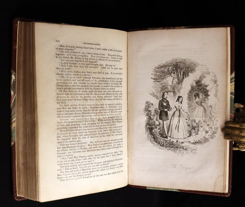 1849 Rare Sleepwalker Book - Sylvester Sound the SOMNAMBULIST by Henry Cockton. Illustrated.