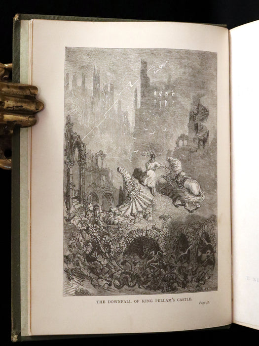 1898 Rare Book - Stories of the Days of King Arthur illustrated by Gustave Dore.