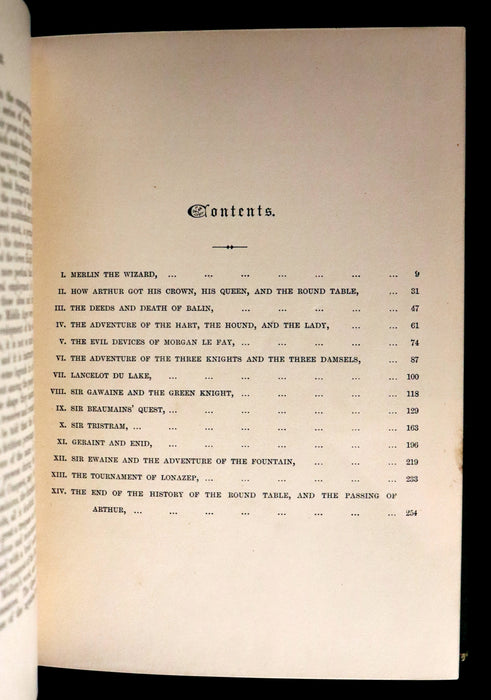 1898 Rare Book - Stories of the Days of King Arthur illustrated by Gustave Dore.