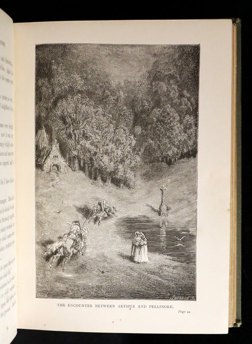 1898 Rare Book - Stories of the Days of King Arthur illustrated by Gustave Dore.