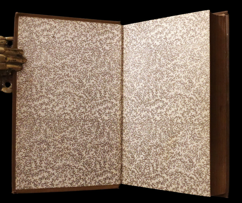 1886 Rare Victorian Book ~ The Poetical Works of John Milton. The Paradise Lost, Paradise Regained, etc. Illustrated.