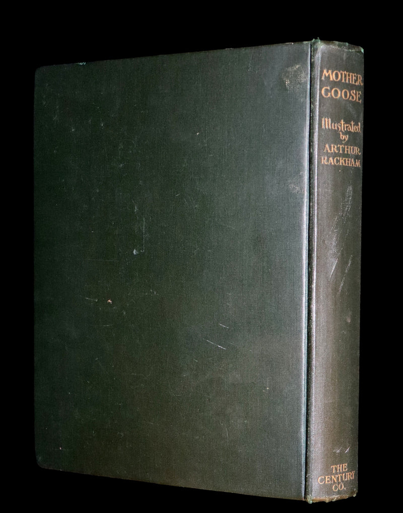 1913 Rare First US Edition - MOTHER GOOSE illustrated by Arthur Rackham.