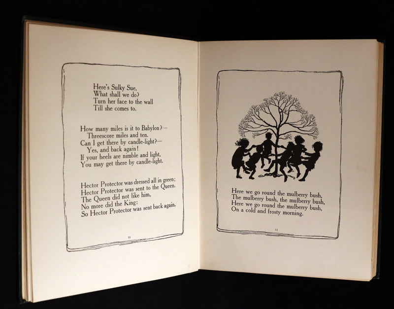 1913 Rare First US Edition - MOTHER GOOSE illustrated by Arthur Rackham.