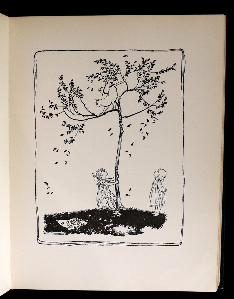 1913 Rare First US Edition - MOTHER GOOSE illustrated by Arthur Rackham.