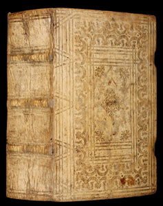 1744 Rare Latin Book in a beautiful vellum binding - EXORCISM & Benediction Manual - Locupletissimus Thesaurus continens Benedictiones, Conjurationes, Exorcismos, Absolutiones, ...