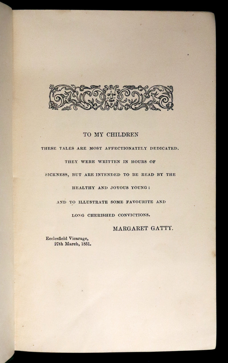 1869 Rare Victorian Book - The Fairy Godmothers and Other Tales by Margaret Gatty.