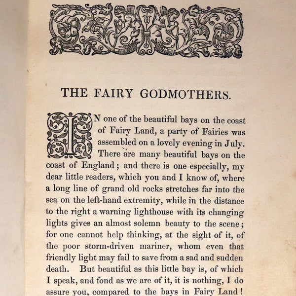 1869 Rare Victorian Book - The Fairy Godmothers and Other Tales by Margaret Gatty.