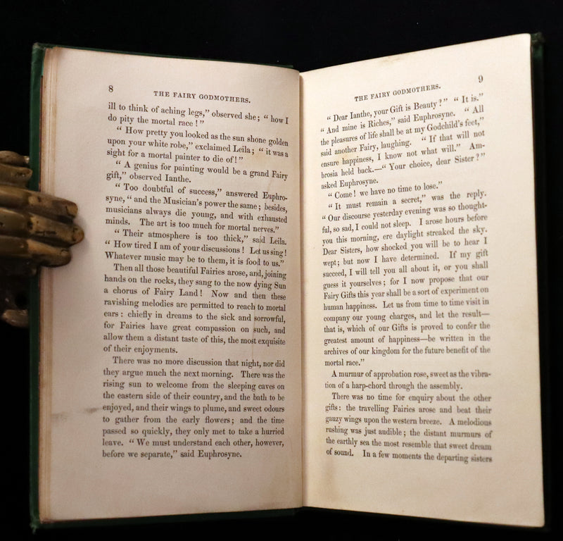 1869 Rare Victorian Book - The Fairy Godmothers and Other Tales by Margaret Gatty.