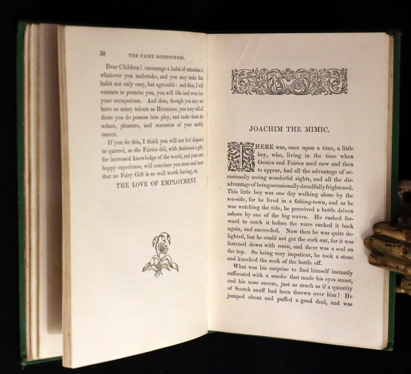 1869 Rare Victorian Book - The Fairy Godmothers and Other Tales by Margaret Gatty.