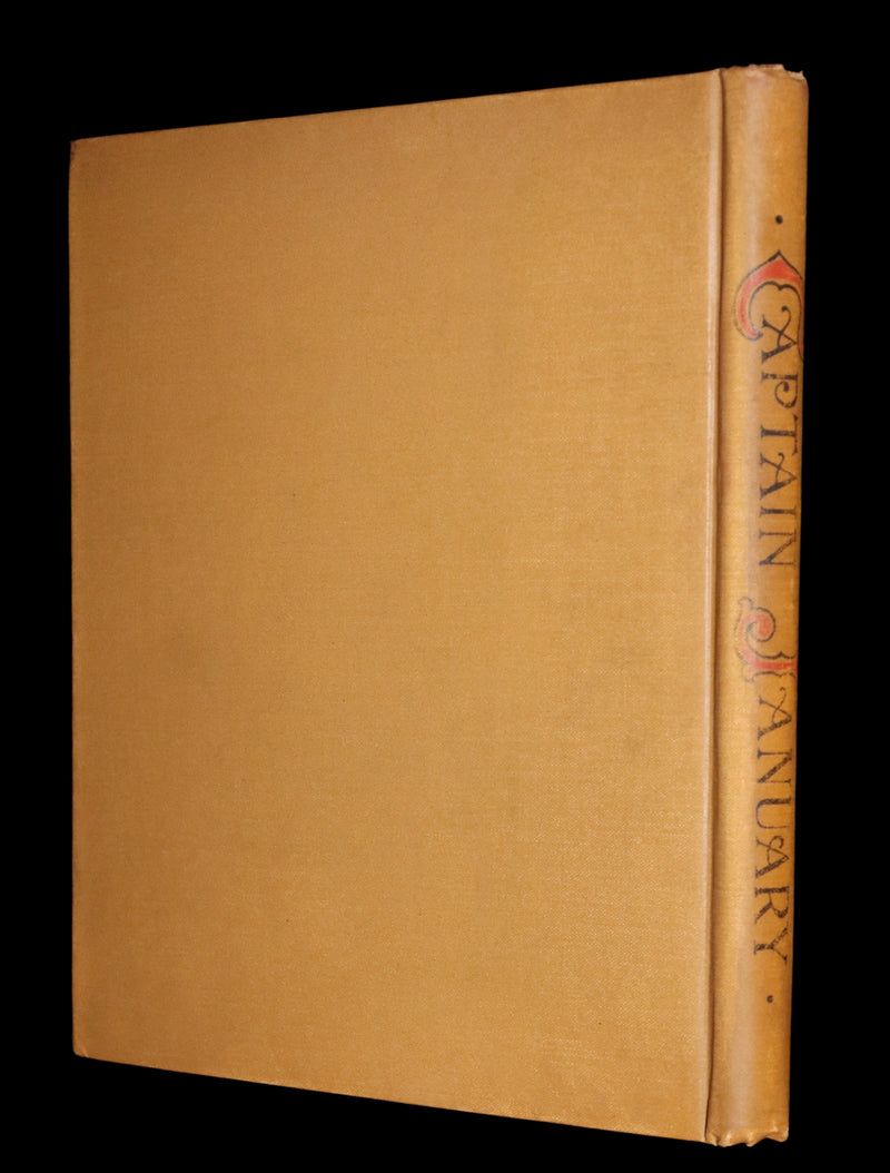 1893 Rare Victorian Book - CAPTAIN JANUARY, Lighthouse Keeper and His Little Girl by Laura E. Richards. Illustrated.
