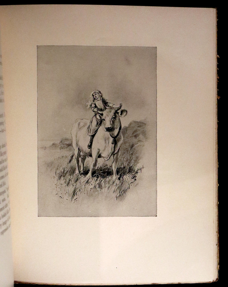 1893 Rare Victorian Book - CAPTAIN JANUARY, Lighthouse Keeper and His Little Girl by Laura E. Richards. Illustrated.