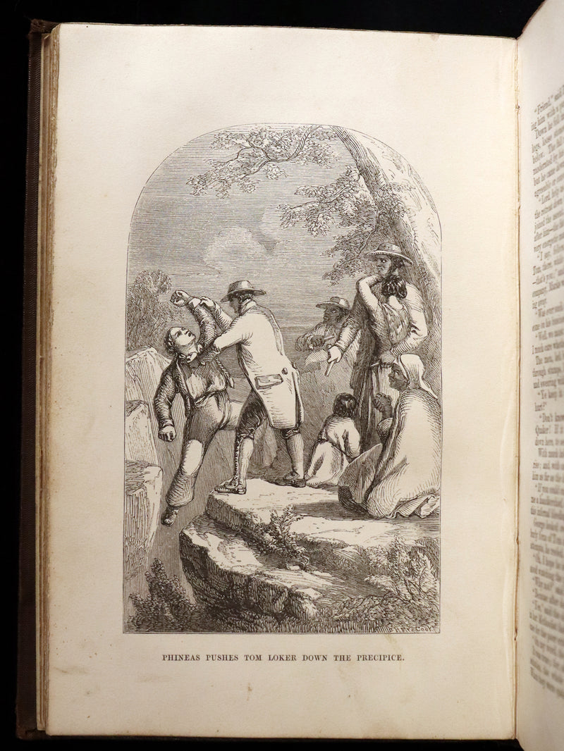 1852 Rare Second Edition ~ Uncle Tom's Cabin by Harriet Beecher Stowe. Illustrated.