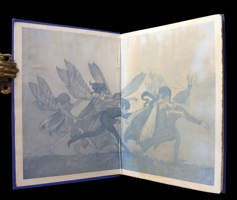 1923 Rare First Edition - The Rose Fyleman Fairy Book Illustrated by Hilda T. Miller.