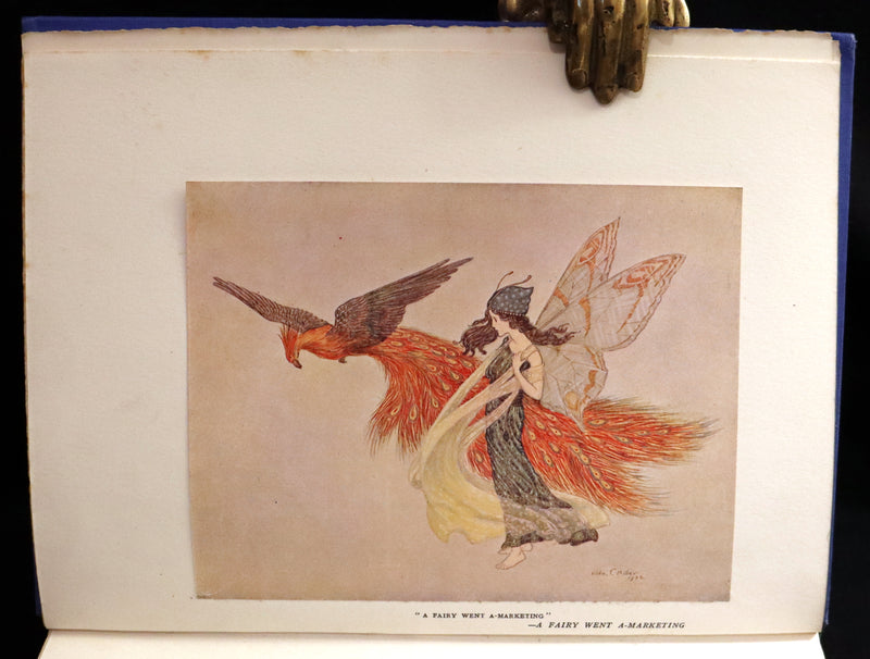 1923 Rare First Edition - The Rose Fyleman Fairy Book Illustrated by Hilda T. Miller.