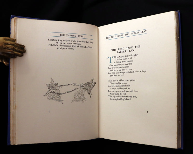 1923 Rare First Edition - The Rose Fyleman Fairy Book Illustrated by Hilda T. Miller.