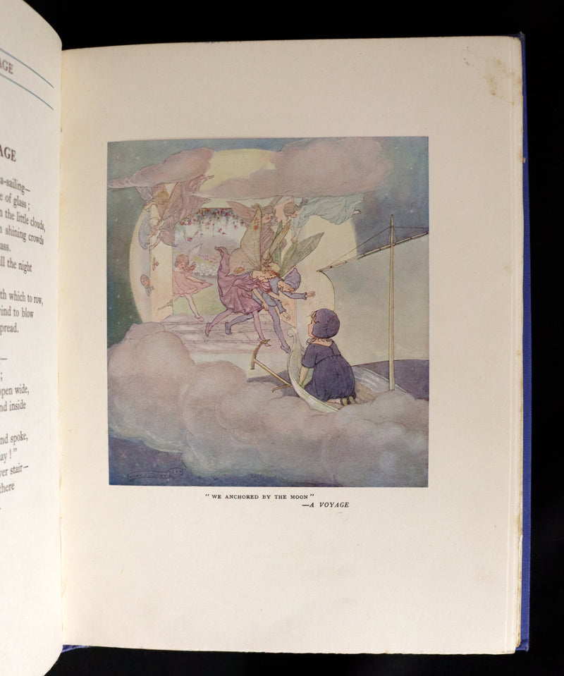 1923 Rare First Edition - The Rose Fyleman Fairy Book Illustrated by Hilda T. Miller.