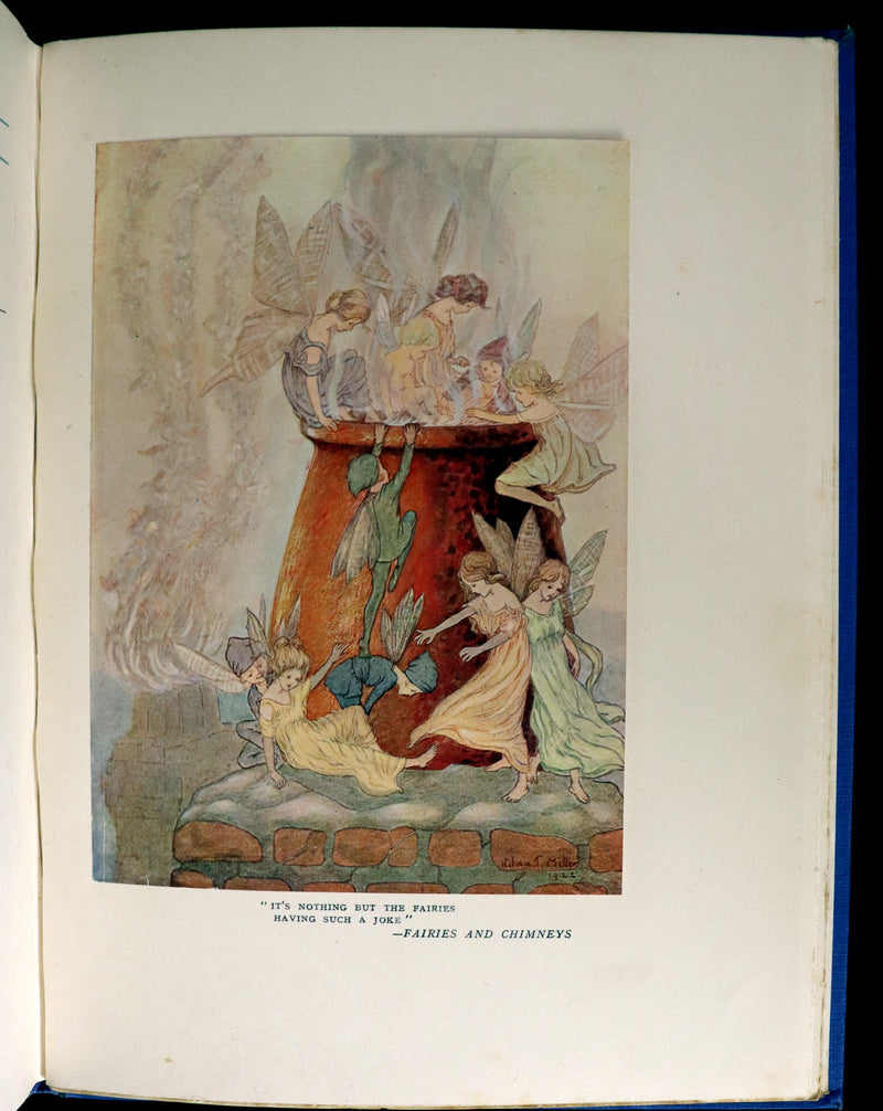 1923 Rare First Edition - The Rose Fyleman Fairy Book Illustrated by Hilda T. Miller.
