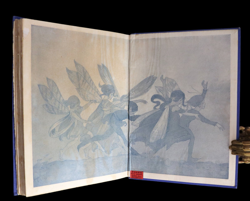 1923 Rare First Edition - The Rose Fyleman Fairy Book Illustrated by Hilda T. Miller.