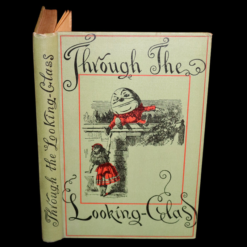 1887 Rare Victorian Book - Through the Looking Glass, and What Alice Found There by Lewis Carroll.