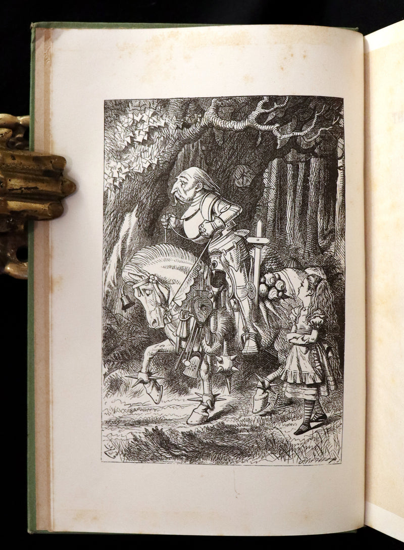 1887 Rare Victorian Book - Through the Looking Glass, and What Alice Found There by Lewis Carroll.