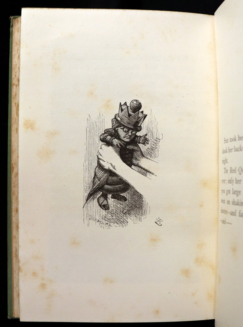 1887 Rare Victorian Book - Through the Looking Glass, and What Alice Found There by Lewis Carroll.