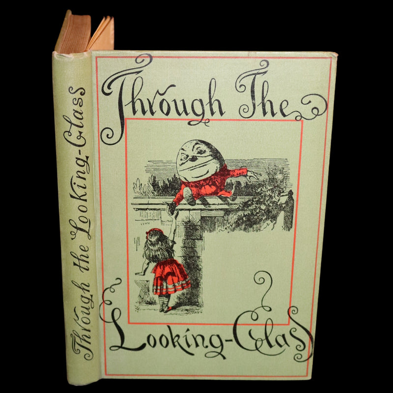 1887 Rare Victorian Book - Through the Looking Glass, and What Alice Found There by Lewis Carroll.