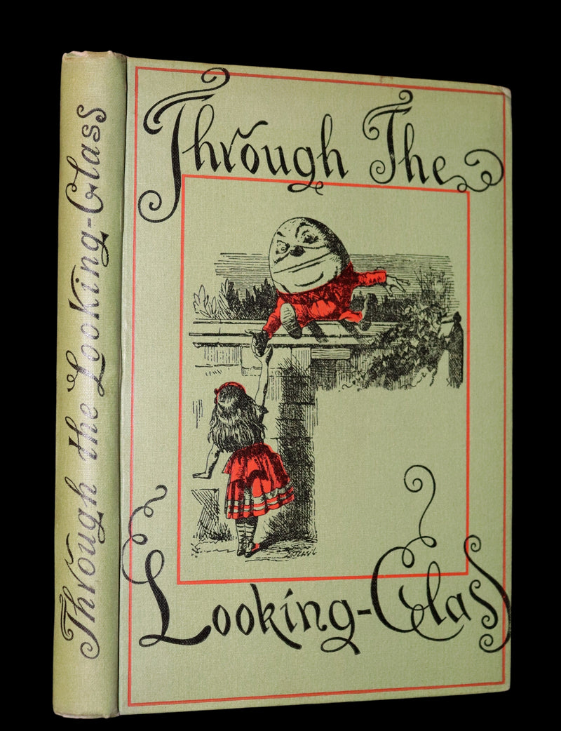 1887 Rare Victorian Book - Through the Looking Glass, and What Alice Found There by Lewis Carroll.