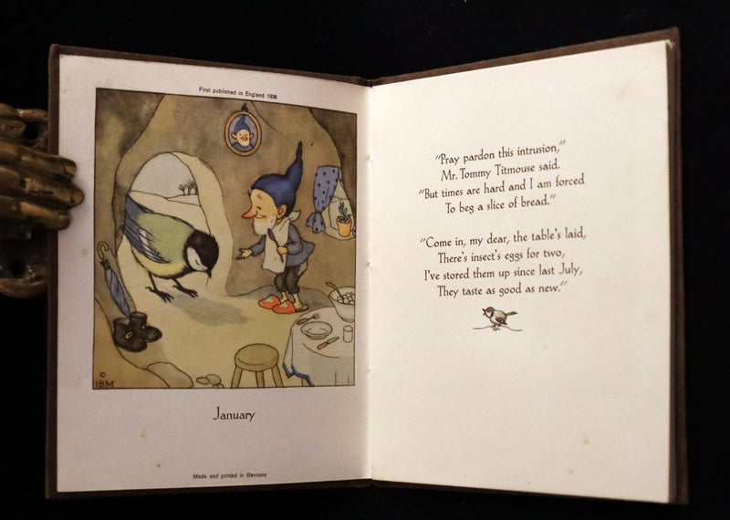 1936 Scarce First Edition - THE GNOME'S ALMANACK by Ida Bohatta translated by June Head.