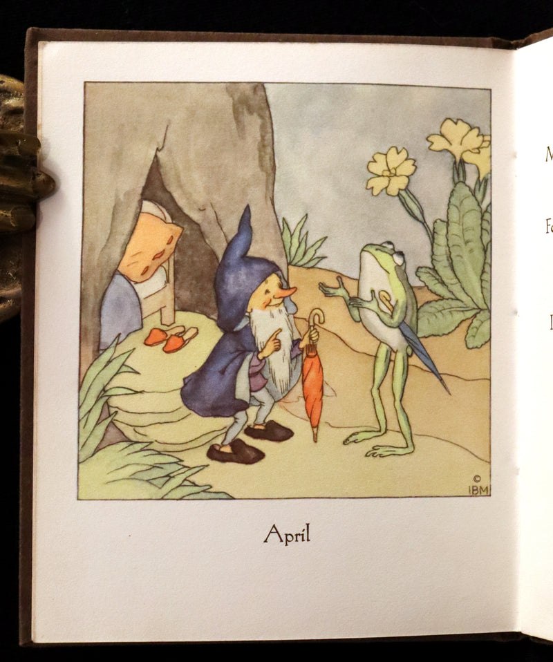 1936 Scarce First Edition - THE GNOME'S ALMANACK by Ida Bohatta translated by June Head.