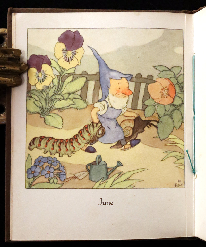 1936 Scarce First Edition - THE GNOME'S ALMANACK by Ida Bohatta translated by June Head.