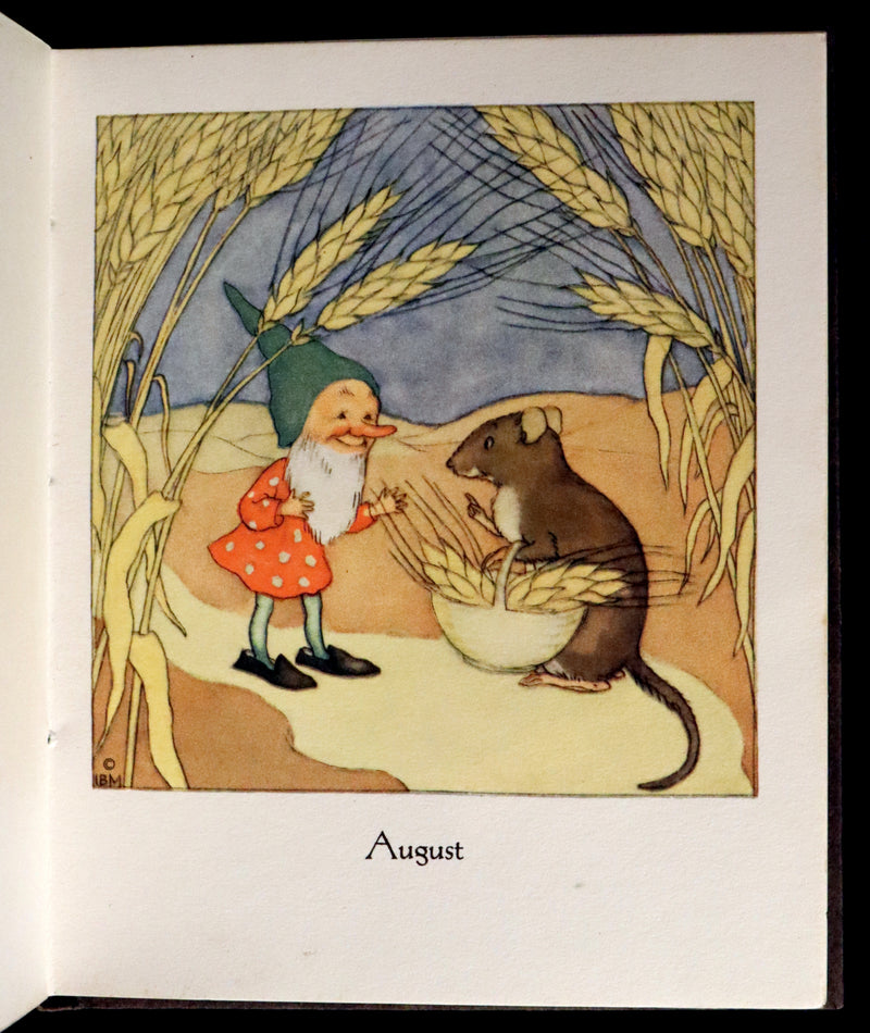 1936 Scarce First Edition - THE GNOME'S ALMANACK by Ida Bohatta translated by June Head.