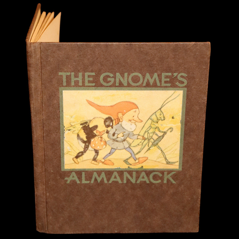 1936 Scarce First Edition - THE GNOME'S ALMANACK by Ida Bohatta translated by June Head.