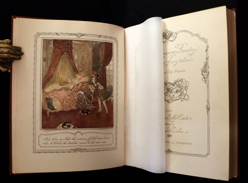 1910 Rare First Edition Book - EDMUND DULAC'S SLEEPING BEAUTY and Other Fairy Tales.
