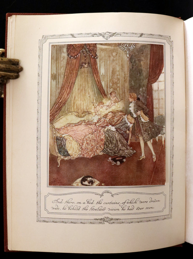 1910 Rare First Edition Book - EDMUND DULAC'S SLEEPING BEAUTY and Other Fairy Tales.