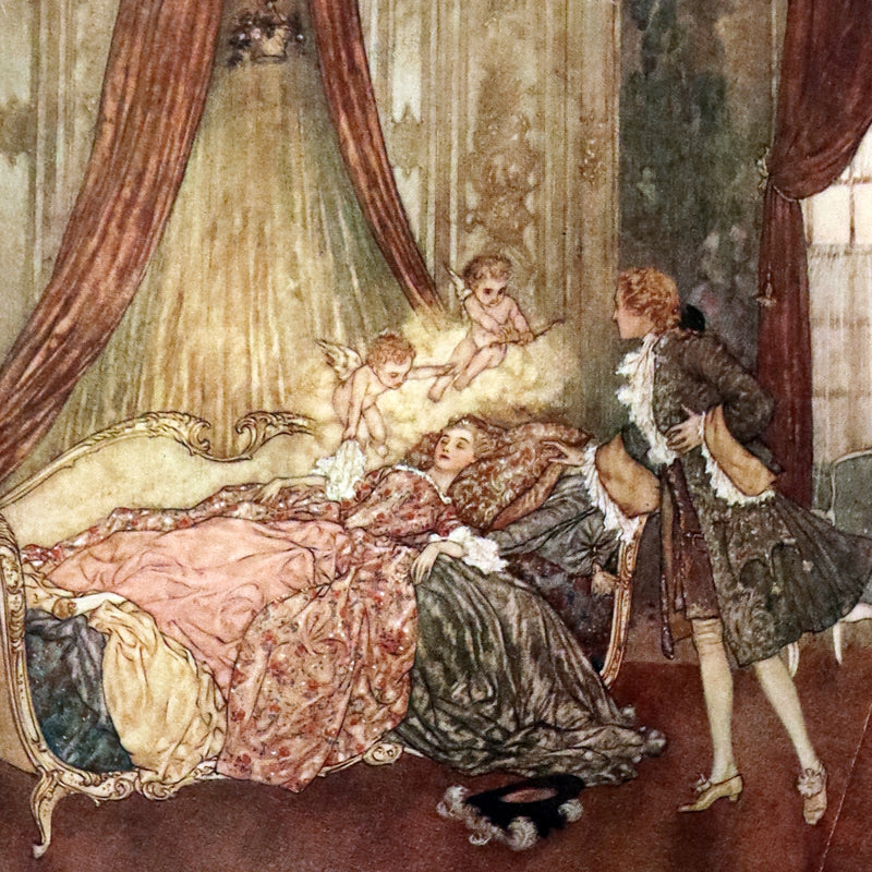 1910 Rare First Edition Book - EDMUND DULAC'S SLEEPING BEAUTY and Other Fairy Tales.