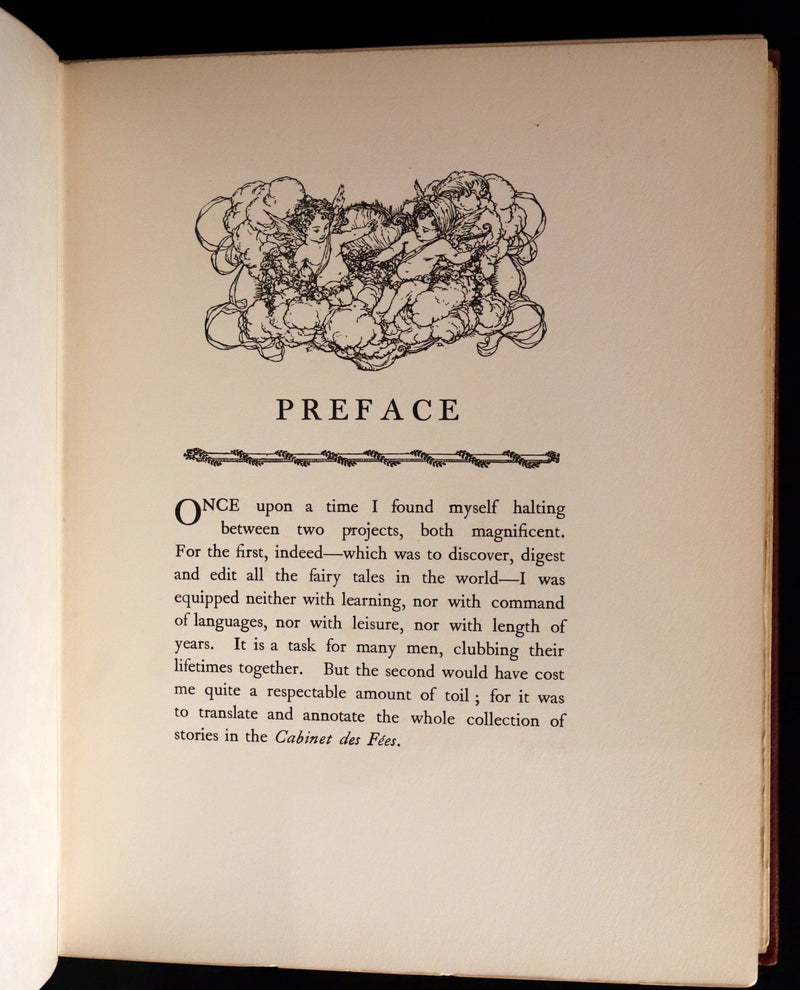 1910 Rare First Edition Book - EDMUND DULAC'S SLEEPING BEAUTY and Other Fairy Tales.