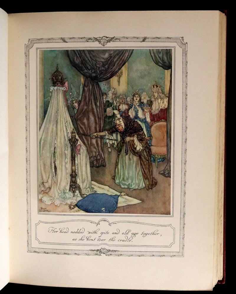 1910 Rare First Edition Book - EDMUND DULAC'S SLEEPING BEAUTY and Other Fairy Tales.