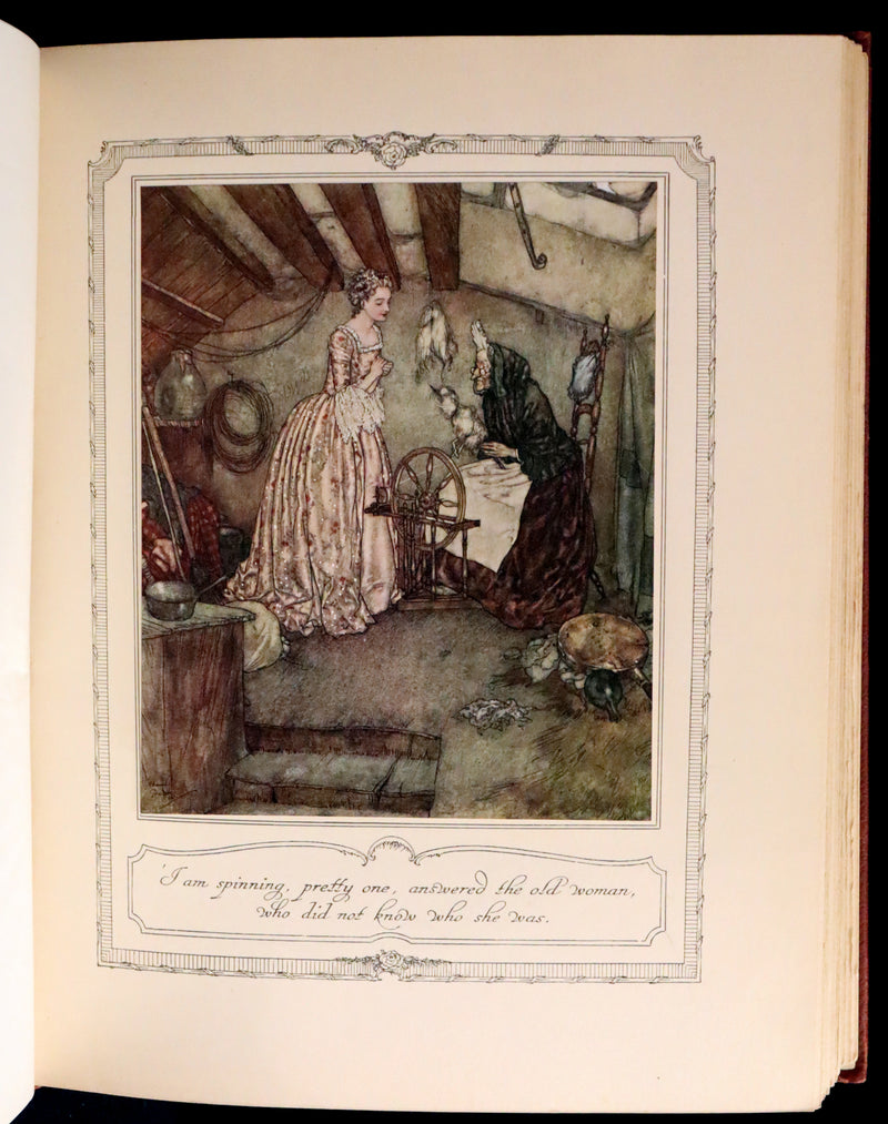1910 Rare First Edition Book - EDMUND DULAC'S SLEEPING BEAUTY and Other Fairy Tales.