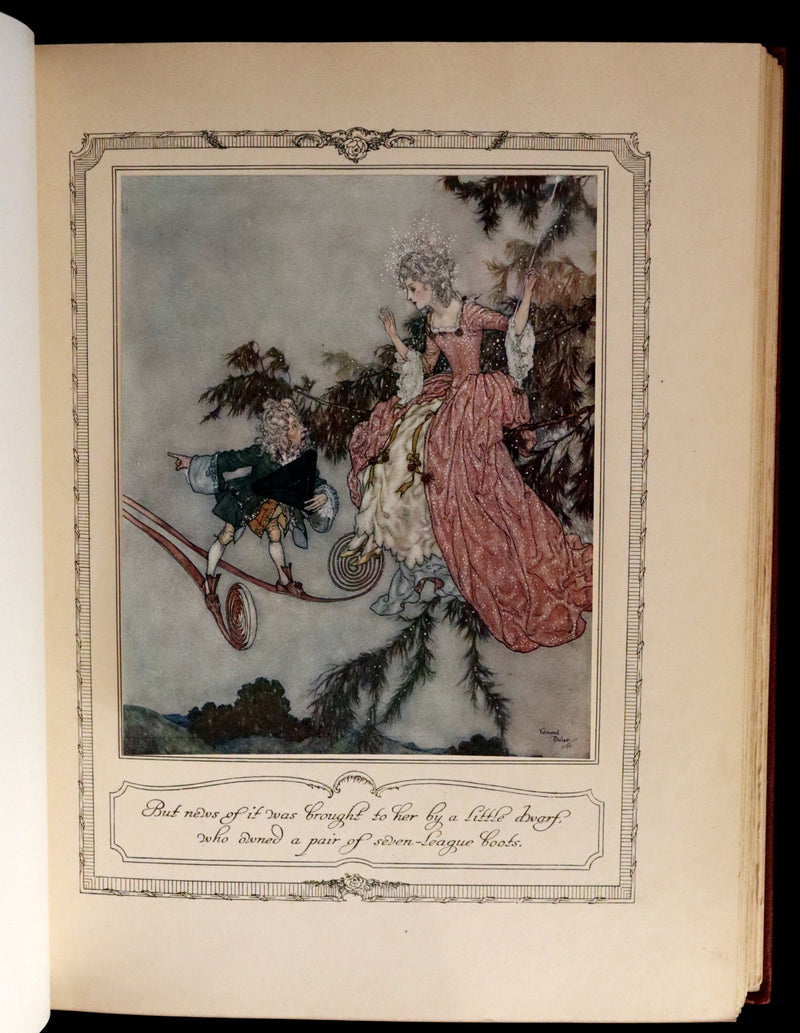 1910 Rare First Edition Book - EDMUND DULAC'S SLEEPING BEAUTY and Other Fairy Tales.