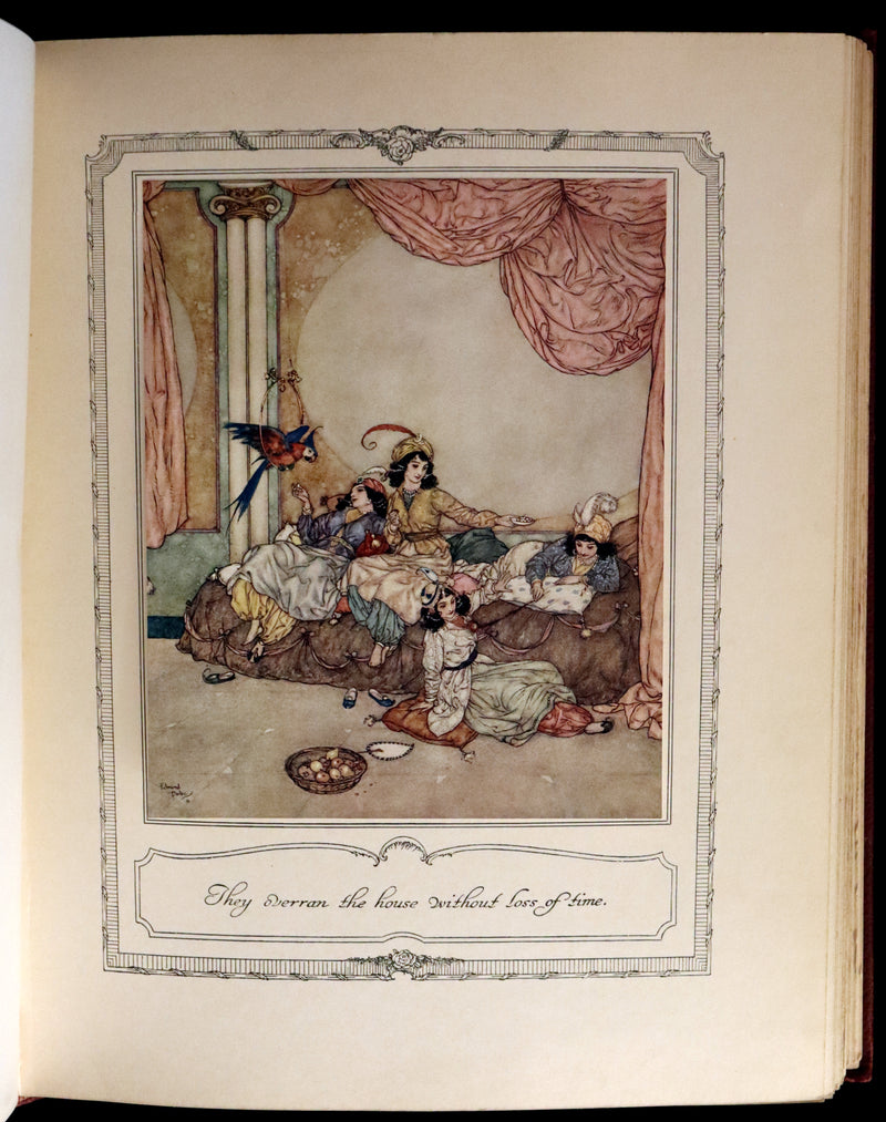1910 Rare First Edition Book - EDMUND DULAC'S SLEEPING BEAUTY and Other Fairy Tales.
