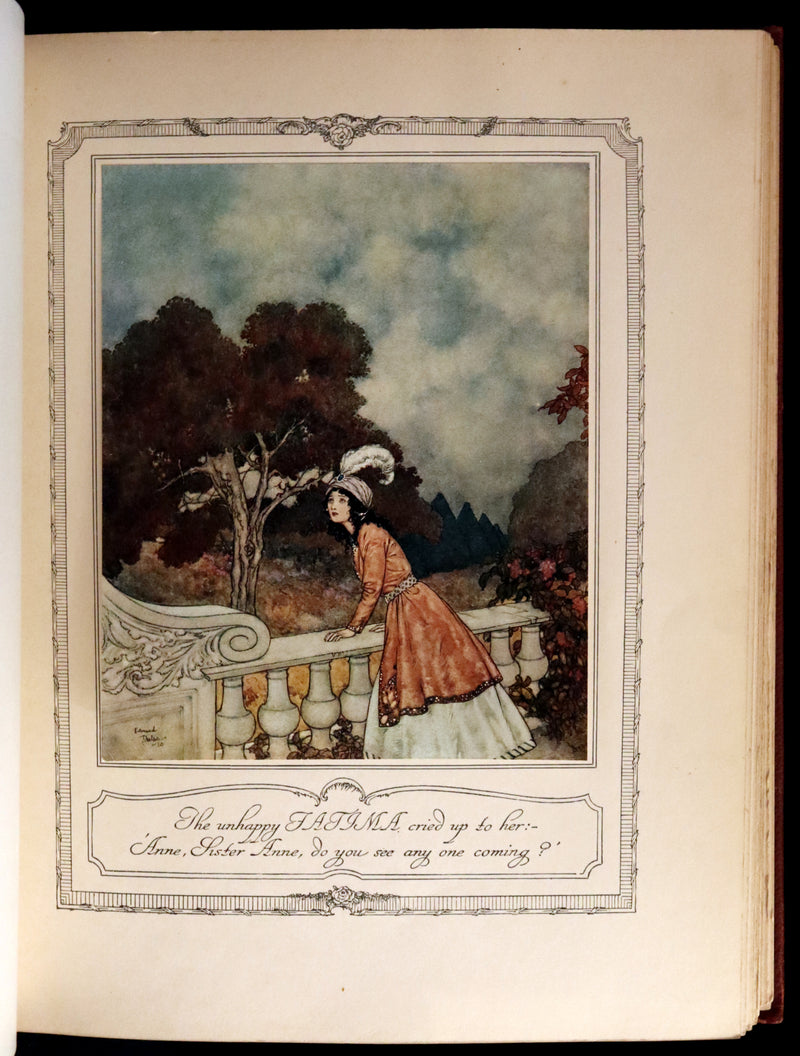 1910 Rare First Edition Book - EDMUND DULAC'S SLEEPING BEAUTY and Other Fairy Tales.