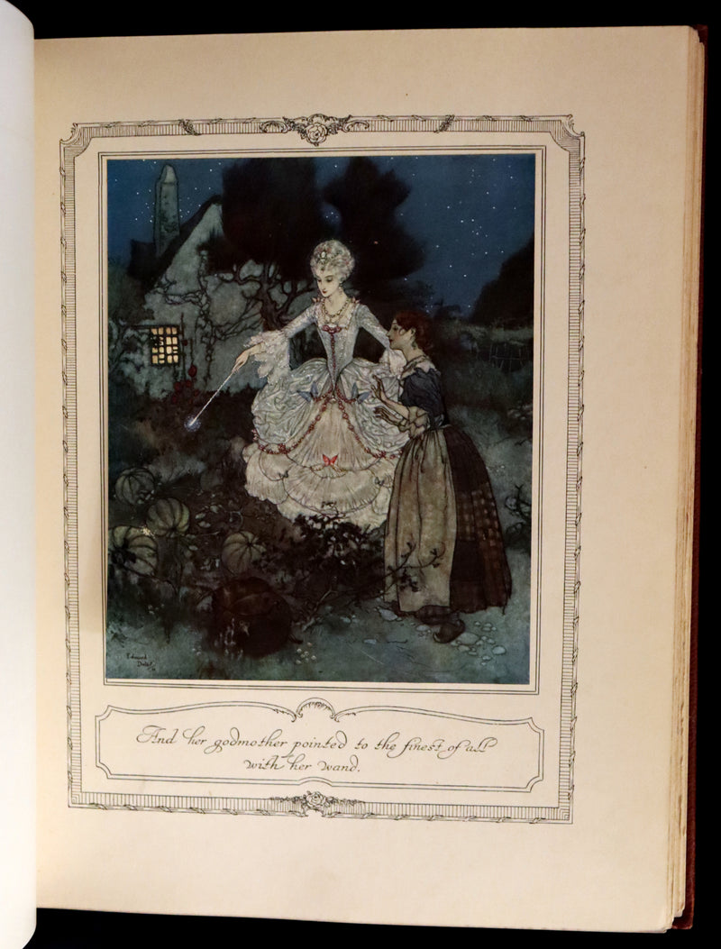 1910 Rare First Edition Book - EDMUND DULAC'S SLEEPING BEAUTY and Other Fairy Tales.
