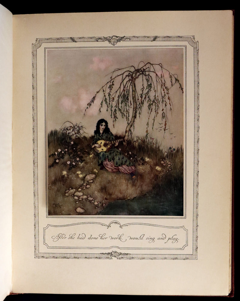1910 Rare First Edition Book - EDMUND DULAC'S SLEEPING BEAUTY and Other Fairy Tales.