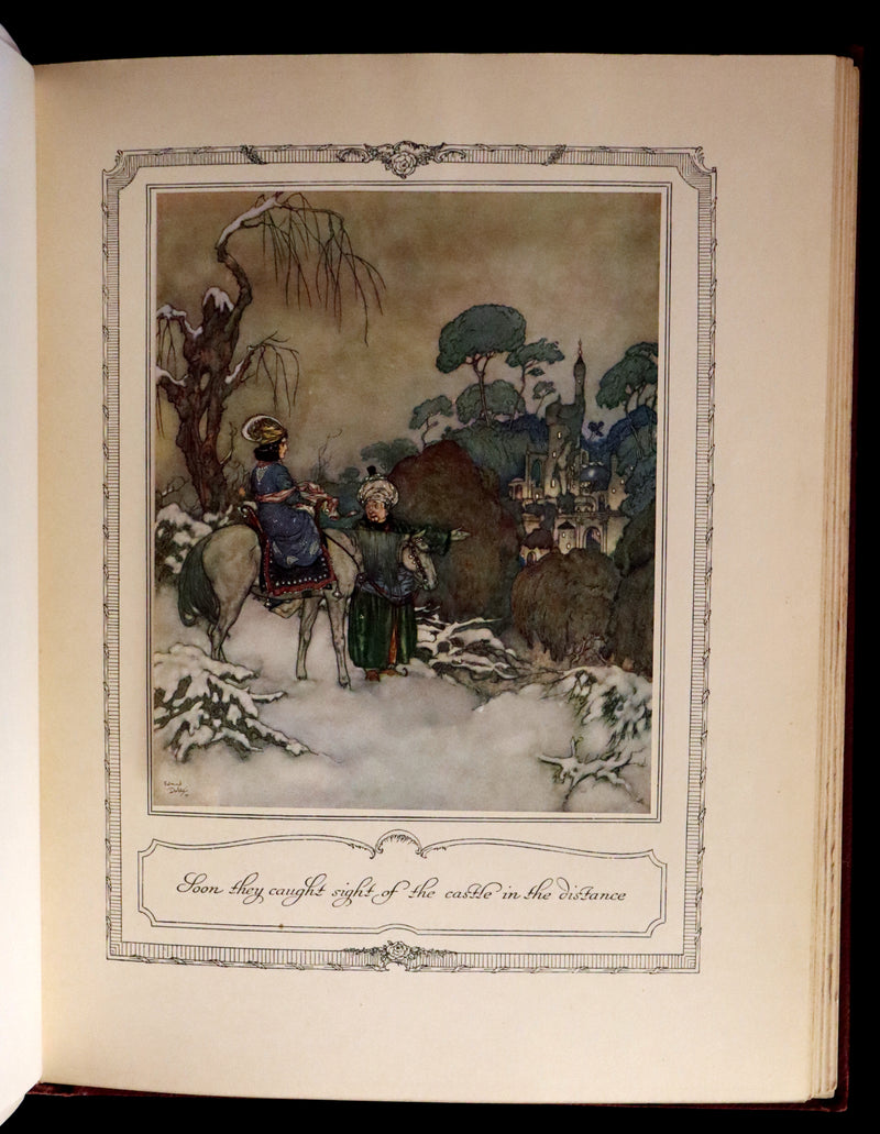 1910 Rare First Edition Book - EDMUND DULAC'S SLEEPING BEAUTY and Other Fairy Tales.