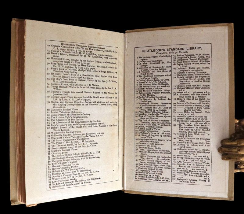 1885 Rare Edition  - Demonology and Witchcraft - WITCHES & FAIRIES by Sir Walter Scott.