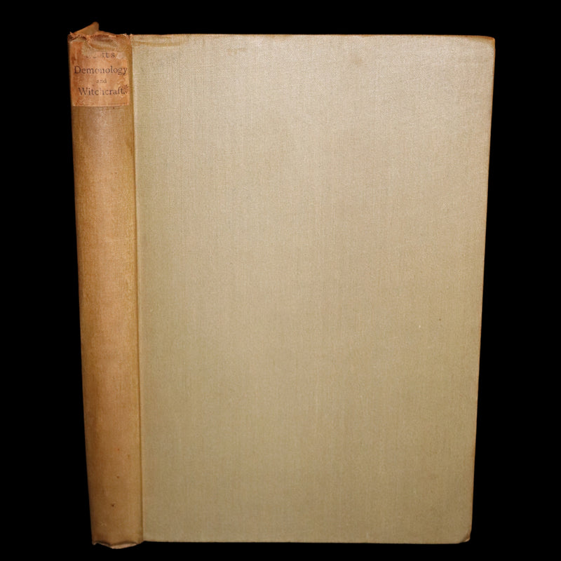 1885 Rare Edition  - Demonology and Witchcraft - WITCHES & FAIRIES by Sir Walter Scott.