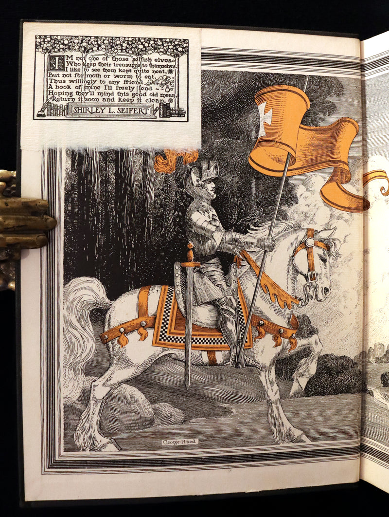 1912 First Illustrated Edition by Maria L. Kirk - Legend of King Arthur - Idylls of the King.